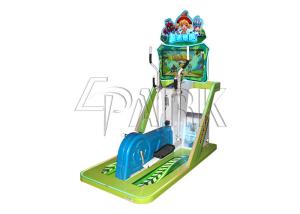 Wholesale 2 Players Coin Operated Arcade Machines , Speed Race Video Arcade Fitness Running Game Machine from china suppliers