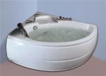 Seamless Whirlpool Soaking Tub , Whirlpool Freestanding Tub Quadrant Shape