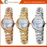 KM26 Fashion Womens Golden Small Round Dial Bracelet Lady Quartz Analog Wrist