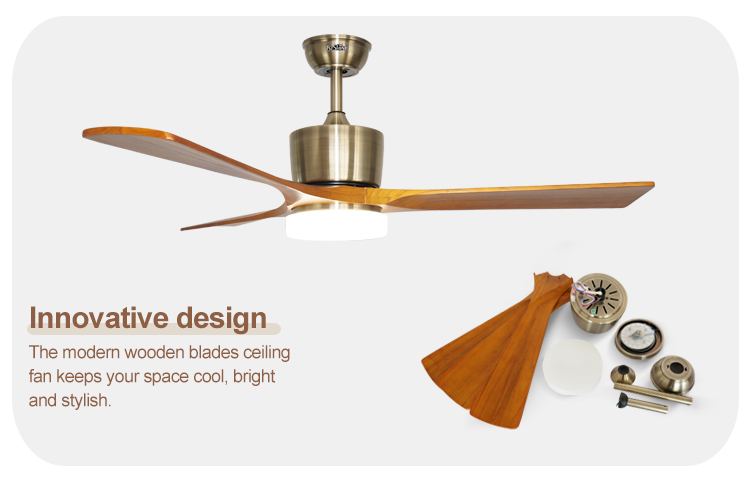 wood ceiling fan