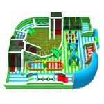 Customized Triple Stitched Inflatable Jumping Bounce Castle