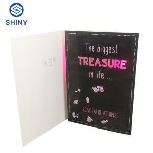Wholesale Customized Music Printing Greeting Card Cute Paper for Happy Birthday Gifts from china suppliers