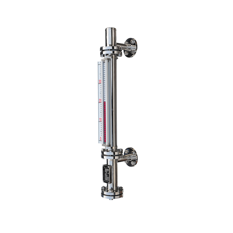 4~20mADC Output Magnetic Flapper Level Gauge With Level Limit Switch