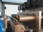 Red Tea Bag Making Machine Three Dimensional Tea Bag With Firm Sealing