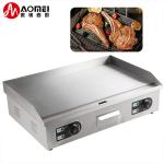 Stainless Steel Electric Griddle Commercial Pan Grill for Temperature Range 50