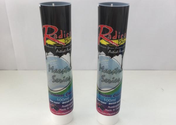 All Plastic Laminated Pharmaceutical Tube Packaging With 375 Thickness DIA 35