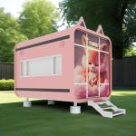 Upgrade Living Space Apple Cabin House And Carbon Crystal Integrated Board