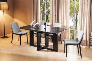 Wholesale high quality rectangle 4 seater solid wood dining table furniture from china suppliers