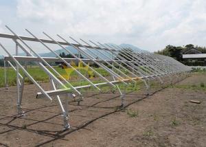 Wholesale Ballasted 6005 Aluminium Solar Structure 12 Years Duration from china suppliers