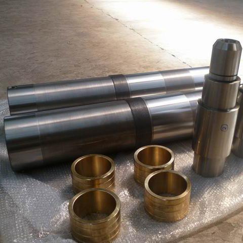 Spline shaft precision GROB splined gear shaft roller cooper bush bearing brass