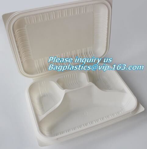 Premium Meal Prep Containers 3 Compartment BPA-FREE Food storage Microwavable Dishwasher Safe plastic Lunch bento box
