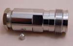 RF connector 4.3-10 female twist on clamp type connector for RG214 coaxial cable
