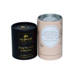 Cardboard Paper Tube Food Packaging Multifeatured Embossed Velvet Card Inserted