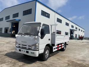Wholesale Cargo Trucks 4x2 ISUZU Single Cabin Euro 4 Emission 100P Light Truck 3.5 Tons Double Rear Tire from china suppliers
