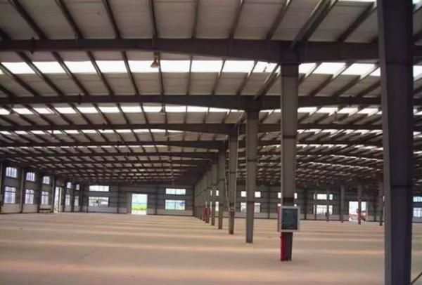 Q235B Q355B Steel Structure Construction / Metal Frame Construction Painting