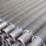 DELLOK Seamless Carbon Steel Fluted 12FPI 0.55mm Embedded Fin Tube