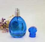 perfume bottle cheap recycled glass bottles black blue red pink green cap