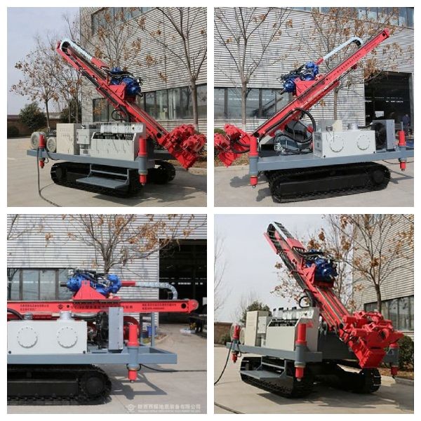 Drilling Depth  200 m Crawler Type Anchor Drilling Rig for Leakage Plugging in Palestine with Best Price