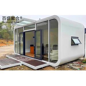 Wholesale Customized Color Container Houses for Outdoor Modern Living Apple Cabin Prefab House from china suppliers