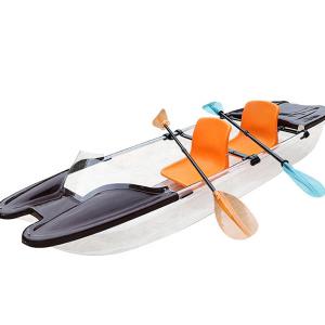 Wholesale 2 Person Pedal Clear Plastic Kayak 100 % Virgin Polycarbonate Sheet Custom Logo from china suppliers