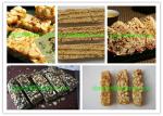 Swelled candy rice cake maker machine , caramel corn equipment