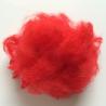 Buy cheap 3Dx32MM Dope Dyed Red Recycled Polyester Staple Fiber For Artificial Fake Fur from wholesalers