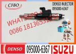 Diesel Fuel Injector common rail injector 095000-6366 8-97609788-3 095000-6367 8