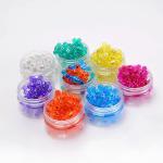 Clear neodymium magnetic push pin small fridge magnets for sale