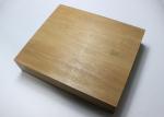 Bamboo Wooden Tea Bag Box , Wooden Tea Display Box With 30 Removable Slots