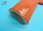 Heat Resistant Fireproof Sleeve for Steels Rust Red 1650℃ High Temperature
