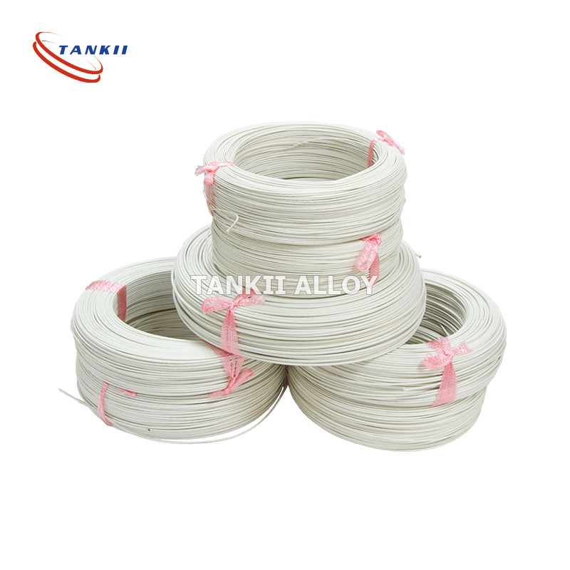 0.3mm Silicone Fiberglass Insulated Single / Stranded 450℃ High Temperature Heating Cable