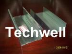 0.4 - 1.0mm Thickness Metal Steel Stud and Track Roll Former For Dry Wall Steel
