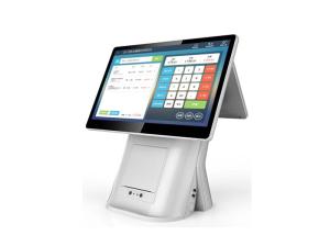 Wholesale Dual Screen Computer Cashier Machine 32 GB SSD Hard SSD Large Data Capacity from china suppliers