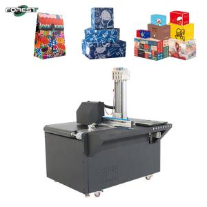 China Single Pass Pizza Box Printing Machine Carton Box Printer  2400DPI on sale