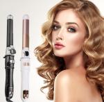 PTC Heating Plate LCD Display Automatic Hair Curler 360 Degree Anti Winding