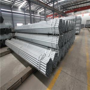 Wholesale Hollow Sch 40 Galvanized Steel Pipe , Galvanized Greenhouse Tubing Hot Dipped from china suppliers