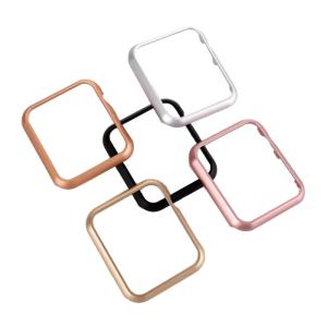 Wholesale Metal Clad Shells Apple Watch Protective Case Bumper 10g 44mm 40mm from china suppliers