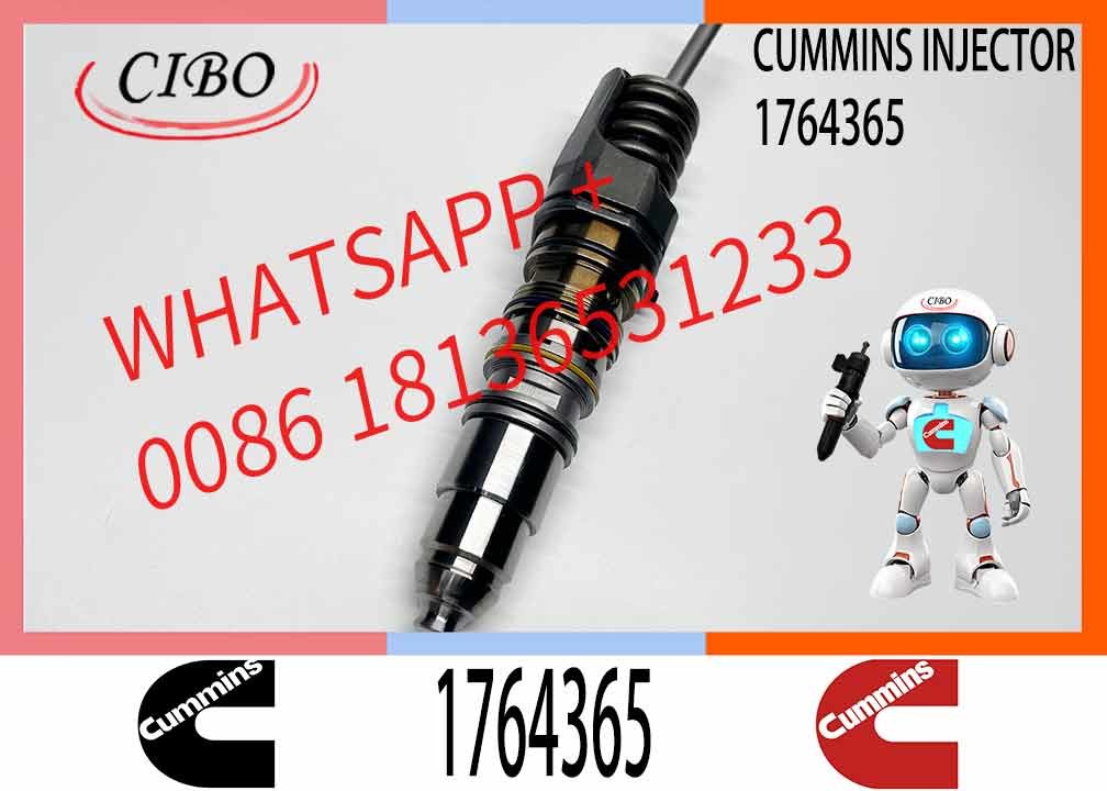 1764365 Genuine Diesel QSX15 Engine Common Rail Fuel Injector 1521978 570016 4954646 4076963 For Scania
