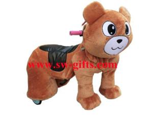 Wholesale High quality electric horse toy,vivid design motorized plush riding animals from china suppliers
