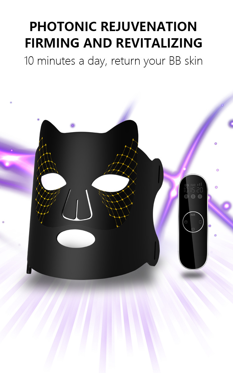 New Thinner Professional Led Mask Facial Level Photon 4 Colors Mask Machine