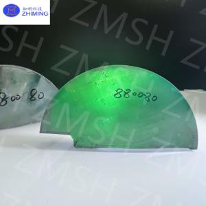 Wholesale Emerald Green Moissanite SiC Single Crystal Mohs Hardness 9.25 Moissanite Raw Material For Jewelry from china suppliers