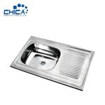 Topmount Kitchen Sink Stainless Steel Kitchen Sink For Hotel Single Bowl Kitchen