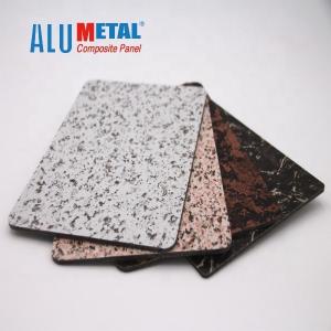 Wholesale 5000mm Marble Aluminum Composite Panel AA1100 8mm Wood Grain Acp Exterior Cladding from china suppliers