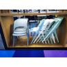 Buy cheap 48cm 80cm Coloured Plastic Dining Chairs PP Commercial White Plastic Folding from wholesalers
