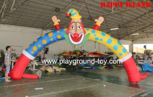 Wholesale Outdoor Arch Cartoon Kids Inflatable Bouncer For Mascot Costume Wind-proof With Blower RQL-00504 from china suppliers
