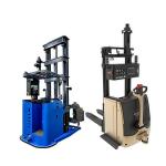 Brand New NDC Laser Navigation 1.5 Ton High Lift Stacker Warehouse And