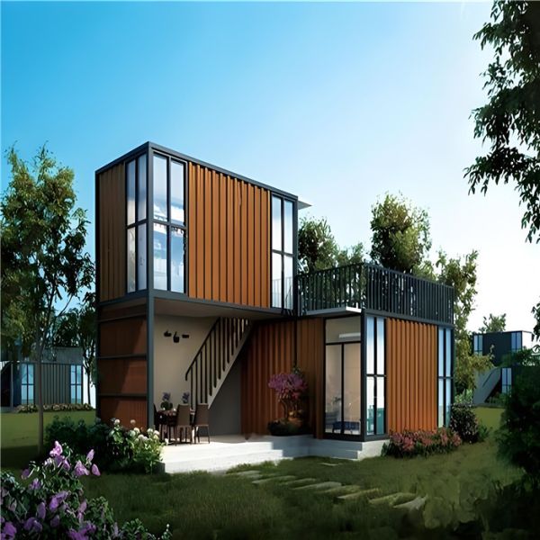 Steel Frame Prefab Container House for Backyard Workshop Storage Shed