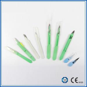 Wholesale Disposable Sterile Surgical Scalpel Blade With Plastic Handle from china suppliers