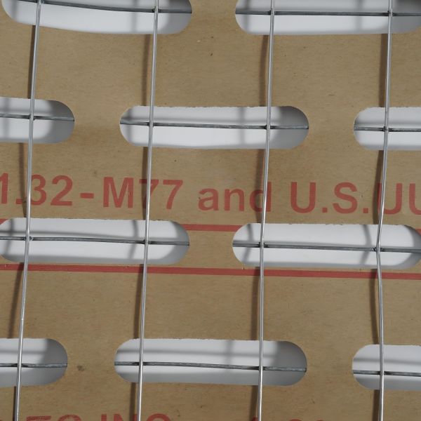 Pre Assembled Welded Wire Lath With Kraft Paper For Exterior Stucco Walls