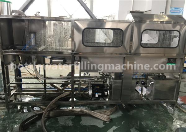 Stainless Steel 304 5 Gallon Water Filling Machine / Bottling Plant With